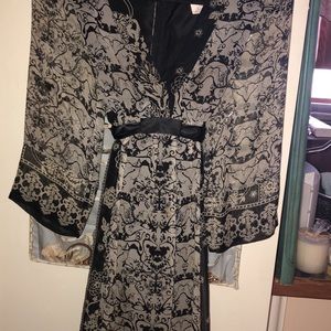 Gorgeous gown worn once .  Boho dress worn twice